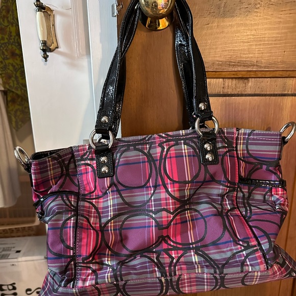 Vintage Coach tote handbag - Picture 2 of 9